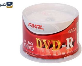 تصویر دی وی دی خام فینال مدل DVD-R بسته 50 عددی 