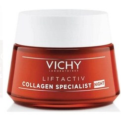 تصویر Vichy کرم شبانه تقویت‌کننده ضد چروک و کلاژن ساز ویشی Liftactiv Collagen Specialist Night 50 میلی لیتر 