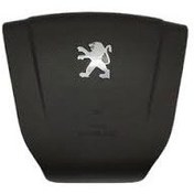 تصویر ایربگ مجموعه کیسه هوای پژو پارس راننده (جدید) فرمان کلیددار مشکی طرح آوا | کروز Peugeot Pars airbag set