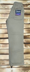 تصویر شلوار مردانه کتان کمرکش Men's ٍElastic Waistband Cotton Pants