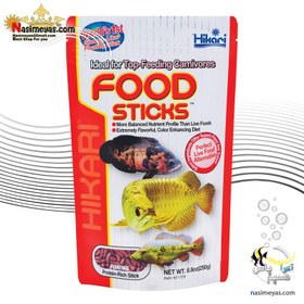 تصویر غذای ماهیان گوشتخوار فود استیک هیکاری Hikari Tropical FOOD STICKS