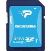تصویر کارت حافظه اس دی پاتریوت Instamobile 64 گیگ ا Instamobile 64 Instamobile 64