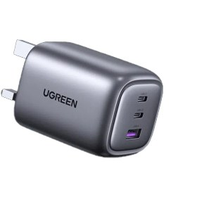 تصویر شارژر دیواری 65 وات با دو پورت USB-C و یک پورت USB-A یوگرین مدل CD306 