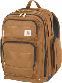 تصویر کوله پشتی کار Carhartt Legacy Deluxe با محفظه لپ تاپ 17 اینچی ، کارهارت براون Carhartt Legacy Deluxe Work Backpack with 17-Inch Laptop Compartment, Carhartt Brown