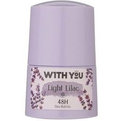 تصویر مام رول ضد تعریق مدل Light Lilac حجم 50میل ویت یو With You Light Lilac Deo Roll On 50ml