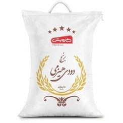 تصویر برنج ایرانی دودی هیزمی کاویش 