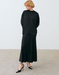 تصویر دامن بلند زنانه ال سی وایکیکی lc waikiki | S2MD09Z8-UBQ