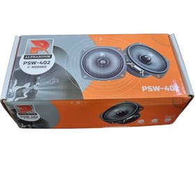 تصویر میدرنج 4 اینچ آلفاسونیک مدل PSW-402 Midrange 4 inch Alfasonic model PSW-402