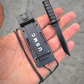 تصویر چاقوی گردنی کلمبیا مدل USMC 