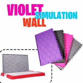 تصویر دیواره محافظ توالت violet 