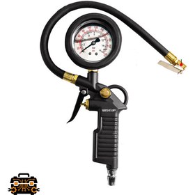 تصویر درجه باد برند Wiseup کد 063502 WISEUP Tire Pressure Gauge — Model 063502