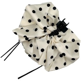 تصویر کلیپس پاپیون سفید خالدار 