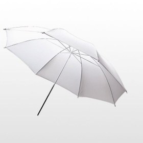 تصویر چتر دیفیوزر سفید 90cm white Diffuser Umbrella 