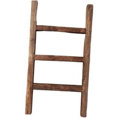 تصویر نردبان دکوراتیو چوبی Decorative wooden ladder