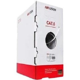 تصویر کابل شبکه Cat6 هایک ویژن مدل DS-1LN6U-G 