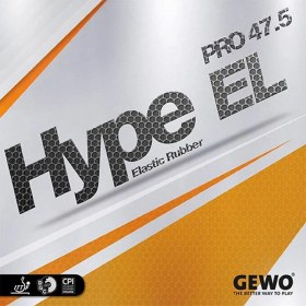 تصویر رویه راکت هایپ EL 47.5 GEWO Table Tennis Blade Model Hype EL47.5