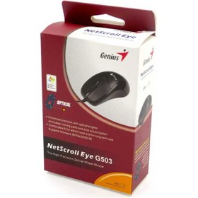 تصویر ماوس باسیم جنیوس مدل G503 Genius wired mouse model G503