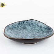 تصویر بشقاب گود دفرمه کوچک سرامیک کوره ای کد141(یک عددی) 