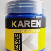 تصویر رنگ اکریلیک کارن آبی ۲۵۰ میل 