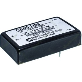 تصویر مبدل ولتاژ چینفا 500 میلی آمپر CHINFA TDD05-12S4 DC/DC IN:10-36V OUT:+12V 