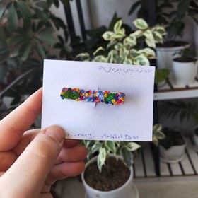 تصویر گیره مو شکوفه بهاری 