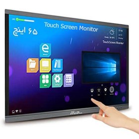 تصویر تلویزیون لمسی (تاچ اسکرین) 65 اینچ سی تاچ مدل TSHL65TT1001 
