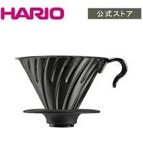 تصویر دریپر هریو v60 فلزی مشکی DRIPPER hario v60 VDMR