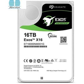 تصویر هارد اینترنال سیگیت 16 ترا Seagate Exos X16 استوک 