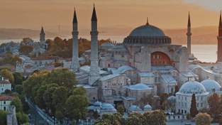 تصویر دانلود فوتیج مسجد ایاصوفیه The Hagia Sophia Mosque 