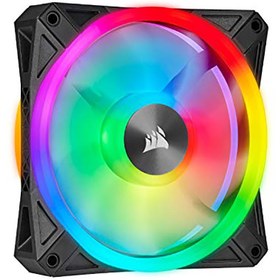 تصویر فن کیس تکی QL120 RGB Corsair ا Corsair QL Series, Ql120 RGB, 120mm RGB LED Fan, Single Pack Corsair QL Series, Ql120 RGB, 120mm RGB LED Fan, Single Pack