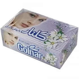 تصویر صابون حمام گلنار مدل صورتی بسته 6 عددی ا Golnar Bath Soap Pink 6 pcs Golnar Bath Soap Pink 6 pcs