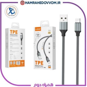 تصویر کابل شارژ اندروید LDNIO مدل LS441 