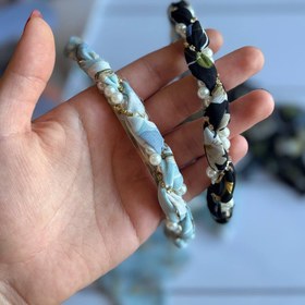 تصویر تل سر پارچه ای 