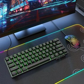 تصویر کیبورد مکانیکی گیمینگ Dierya DK61se 