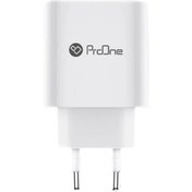 تصویر شارژر دیواری سریع پرووان ProOne CH01 PD & Fast Charger 