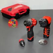 تصویر دریل و فرز مینیاتوری میلواکی مدل 13_2533 با ولتاژ ۲۴ ولت 