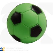 تصویر اسباب بازی سگ و گربه مدل توپ فوتبال لاتکسی کد 7978 