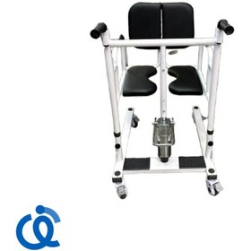 تصویر صندلی حمل بیمار مکانیکی (پدالی) 