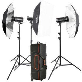 تصویر کیت فلاش استودیویی گودکس Godox SK-300 II Studio Flash KIT تجهیزات استودیو و لوازم جانبی مشکی SK-300 II