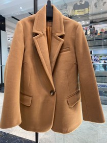 تصویر تک کت - خردلی کرم / سایز۲ 