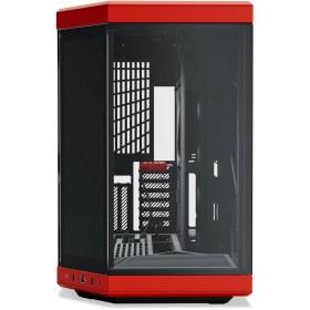 تصویر کیس کامپیوتر هایت Y70 Cherry Touch Infinite Mid Tower فرمز Hyte Y70 Cherry Touch Infinite Mid Tower Red Computer Case