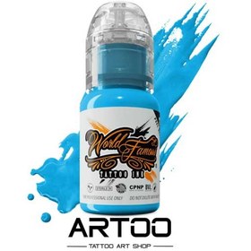 تصویر رنگ تتو RAINBOW BLUE 