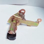 تصویر قفل کاپوت پژو 206 سوئیچی ضد ضربه ضد سرقت و ضد اسید توپی برنجی 