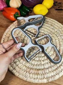 تصویر پوست کن دو رنگ 