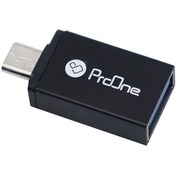 تصویر مبدل USB به microUSB پرووان مدل PCO 01 ا ProOne PCO 01 USB to MicroUSB Converter ProOne PCO 01 USB to MicroUSB Converter