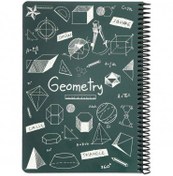 تصویر دفتر سیمی 100 برگ طرح Chemistry دات نوت DotNote Notebook 100 Sheets