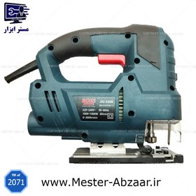 تصویر اره عمودبر 1800 وات باس لیزری دیمردار گیربکسی JIG SAW مدل BS123JF207-1 BOSS BS123JF207 1