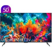 تصویر تلویزیون UHD 4K هوشمند ایکس ویژن سری 7 مدل XYU785 سایز 50 اینچ xvision 7 series XYU785 4K UHD Smart TV 50"