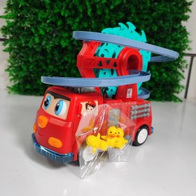 تصویر اتوبوس سرسره ایی 