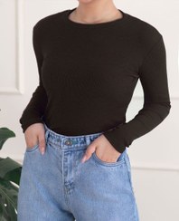 تصویر بلوز زنانه سرژه مدل 243113 سایز L کرم 